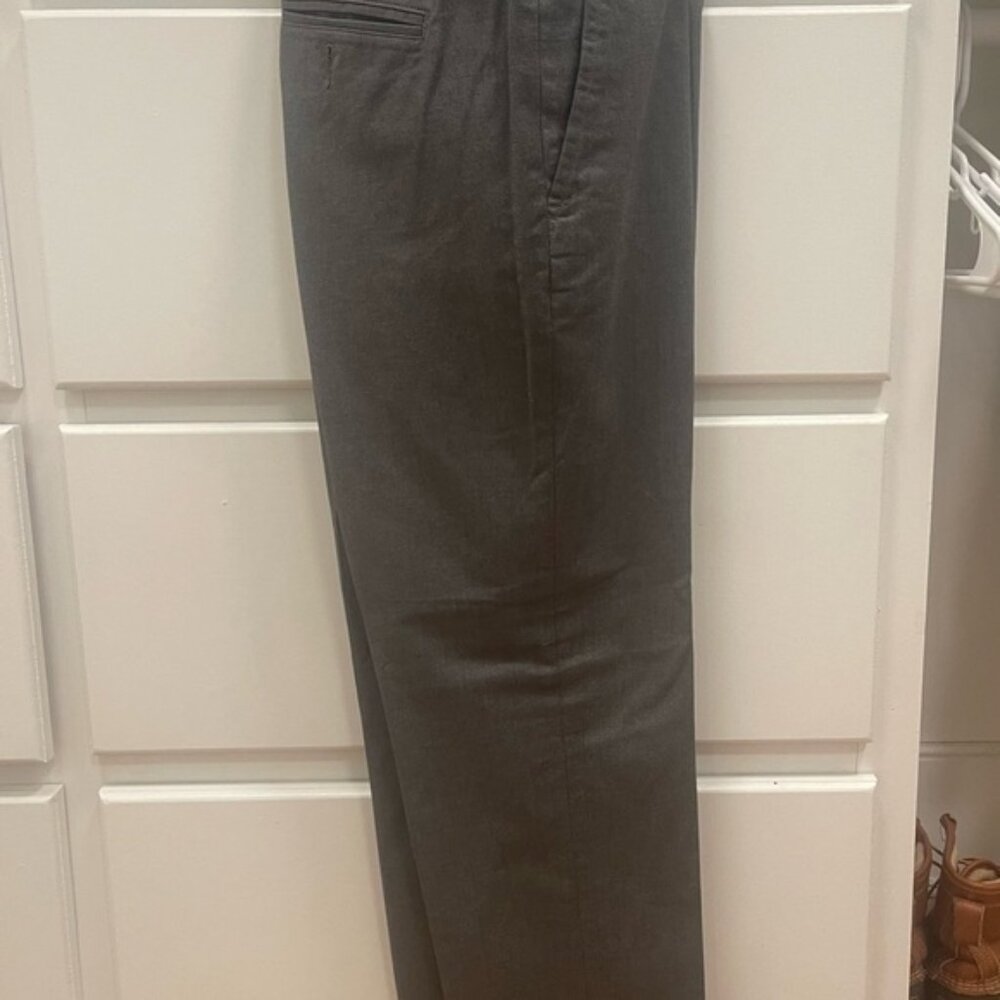 Bonobos Dark Gray Men's Dress Pants 35x28